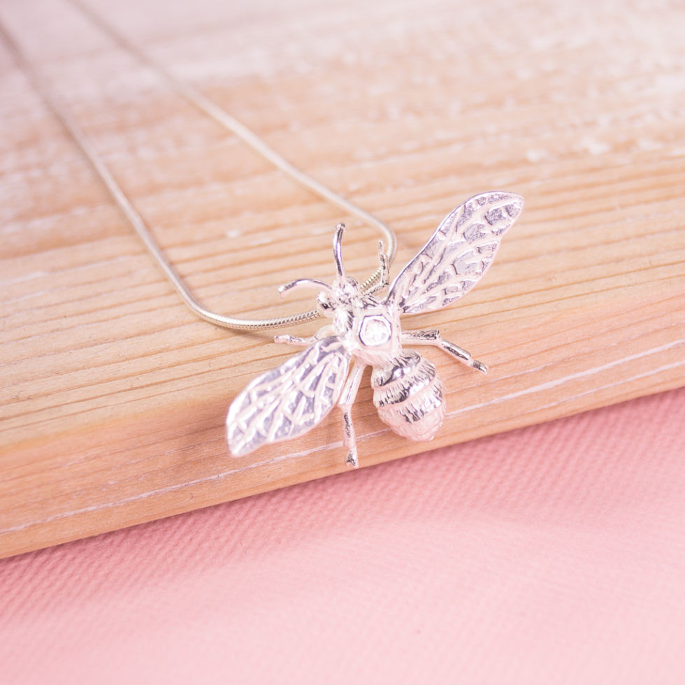 Honey bee pendant