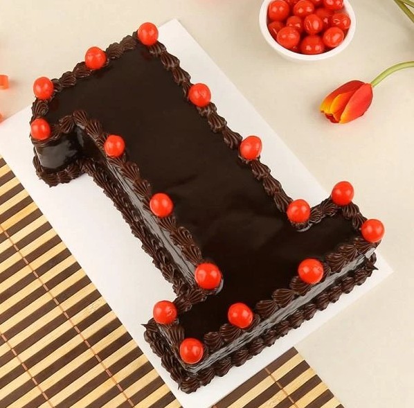 Number One Chocolate Truffle Cake
