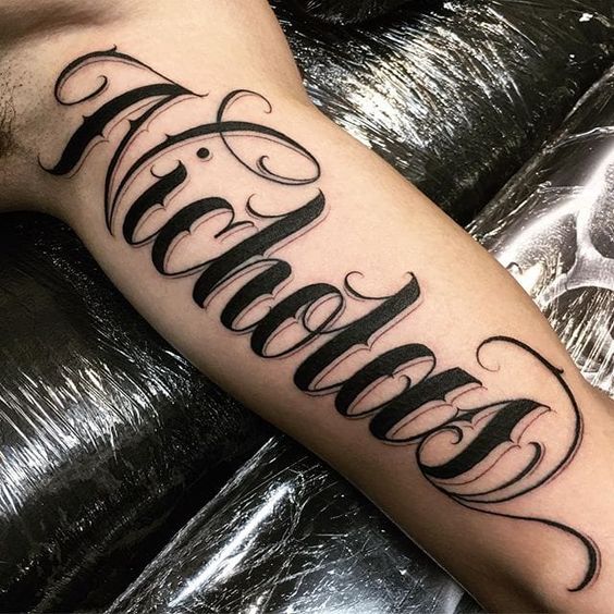Lettering Tattoo