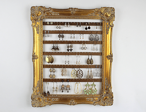 Vintage Custom Frames for Jewelry Organization