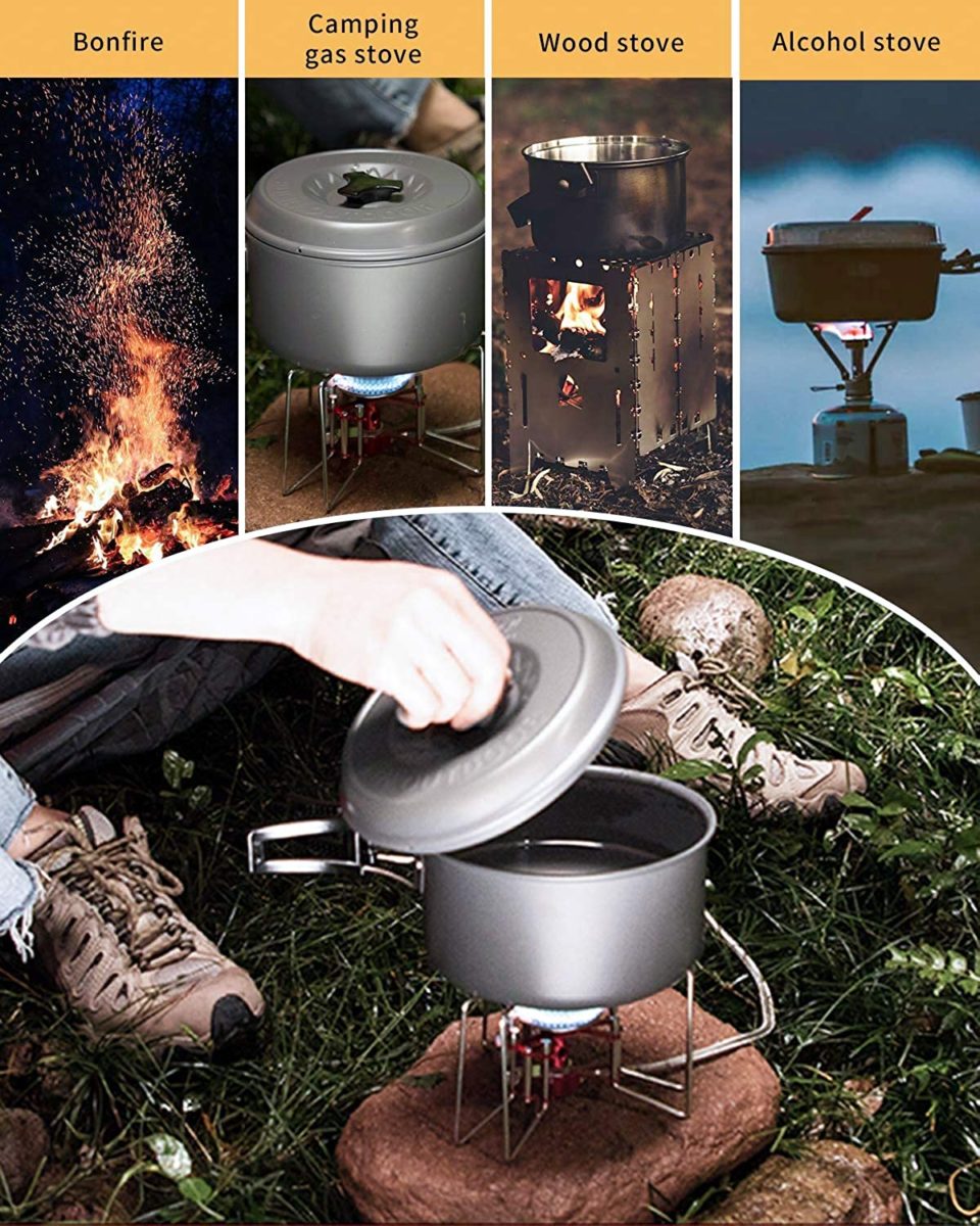 camping cooking set