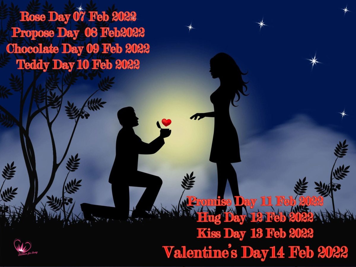 Valentine Week Date sheet 2022