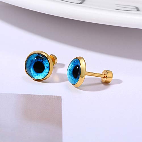 Blue-Eyes Fashion Studs for Her