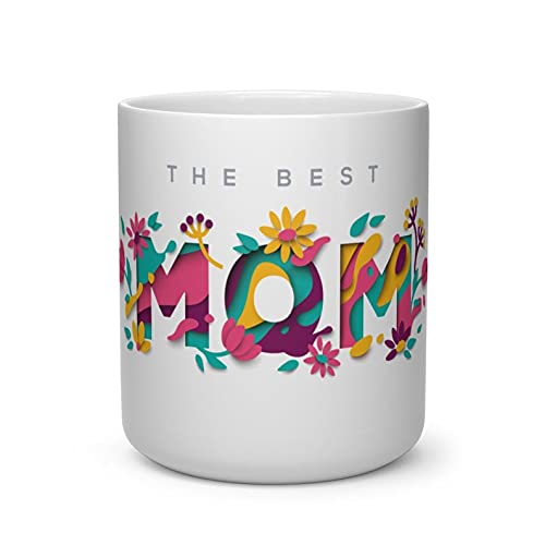 “The Best MOM” Quoted Mug