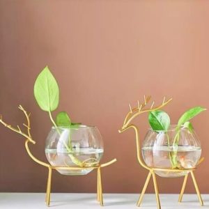 Handicraft glass planter