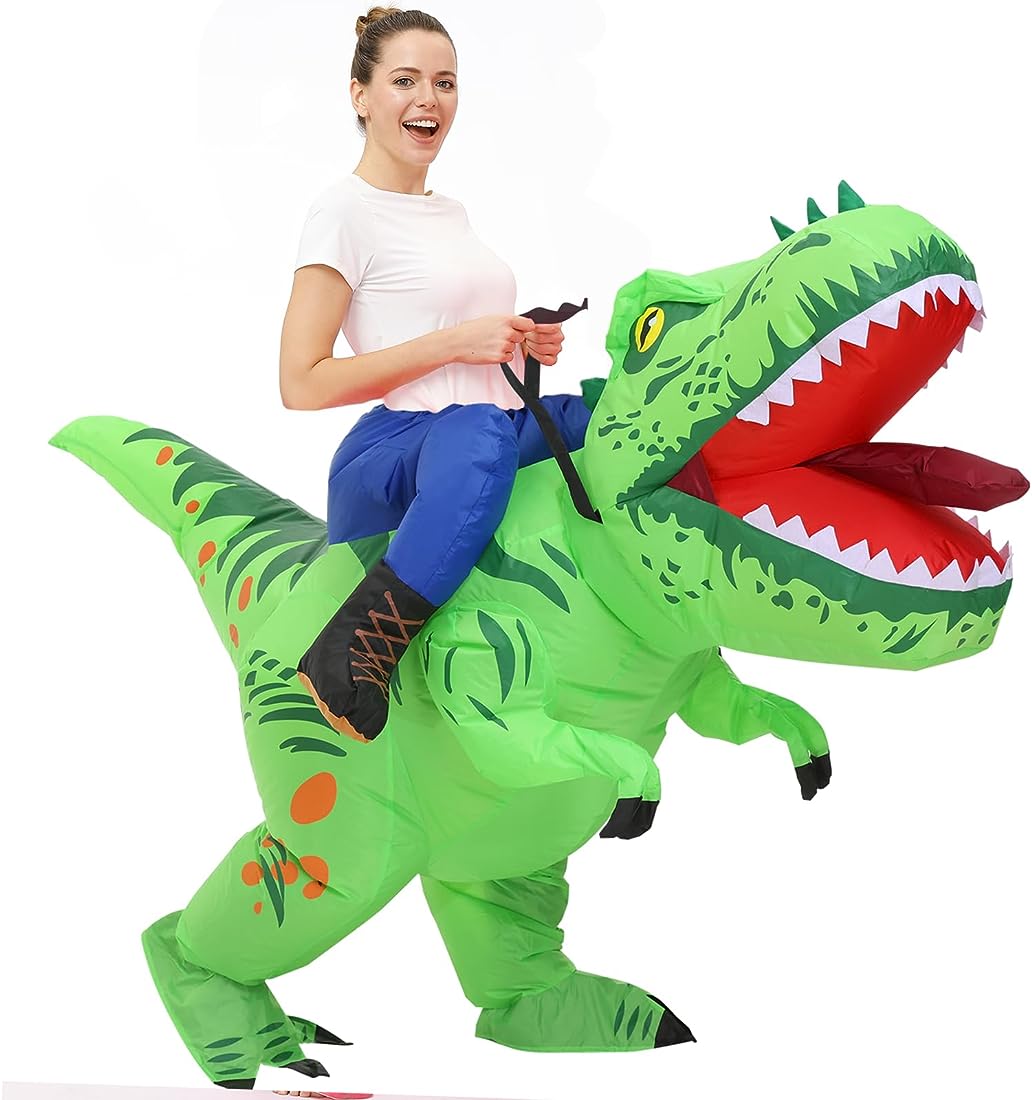 Inflatable Dinosaur Rider