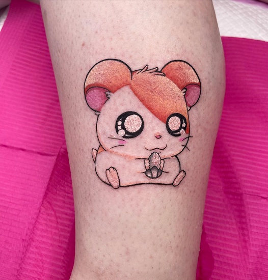 Cute Anime Animal Tattoos