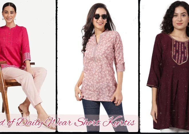 Elevate Your Style: Unveiling the Trend of Daily Wear Short Kurtis