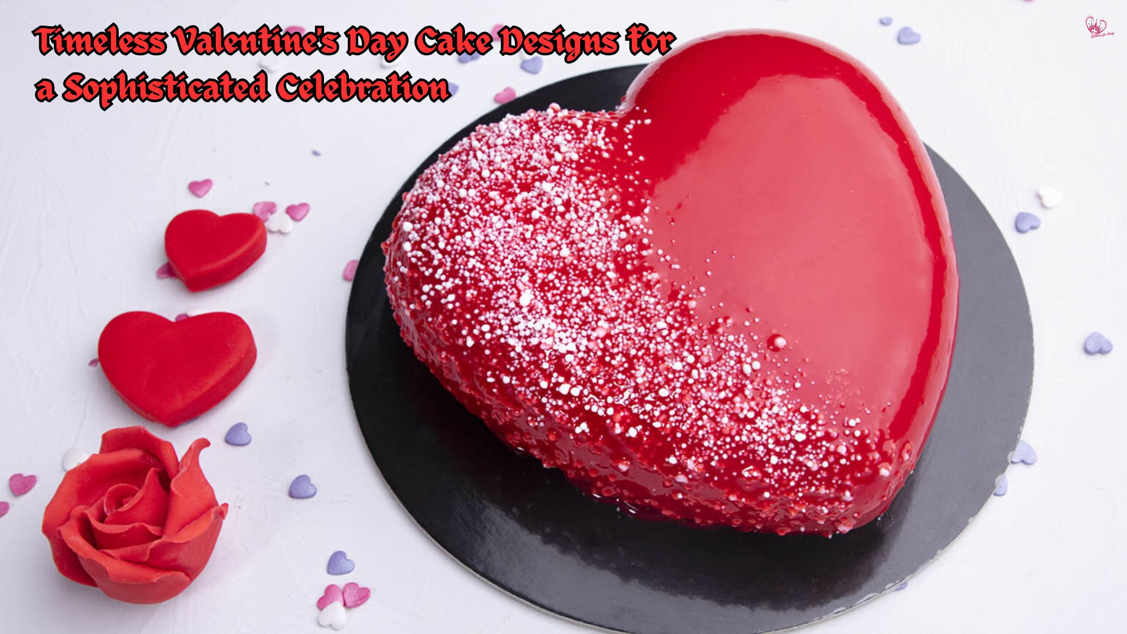 Classic Elegance: Timeless Valentine’s Day Cake Designs for a Sophisticated Celebration