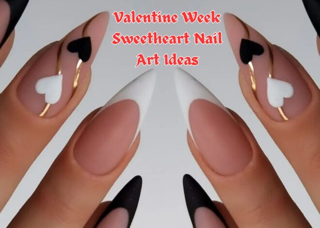 Valentine Week: Sweetheart Nail Art for the Week of Love