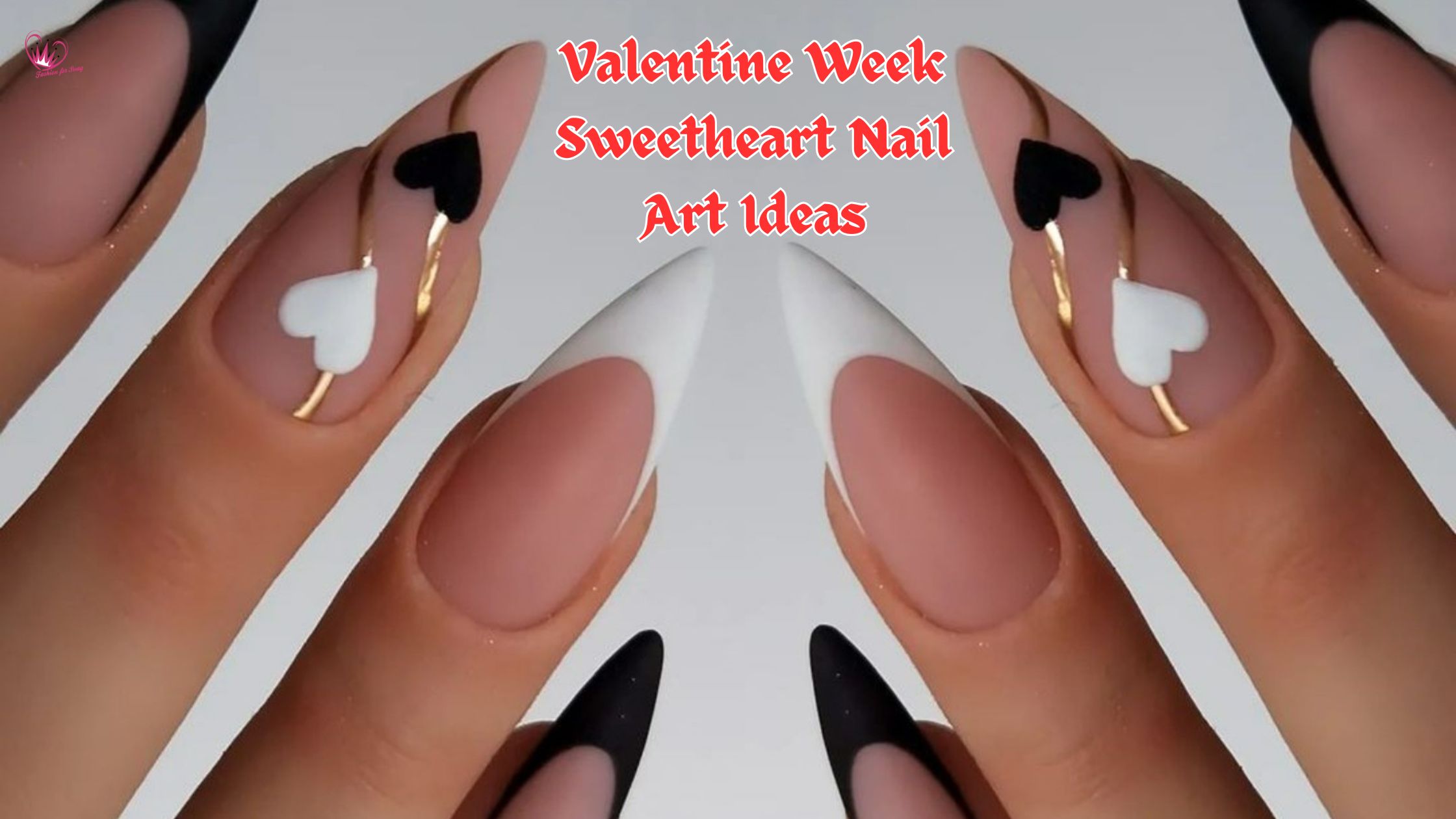 Valentine Week: Sweetheart Nail Art for the Week of Love
