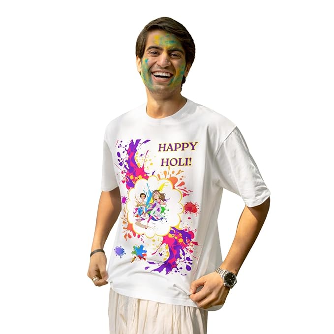 Premium Holi Festival Tshirts for Boys and Girls
