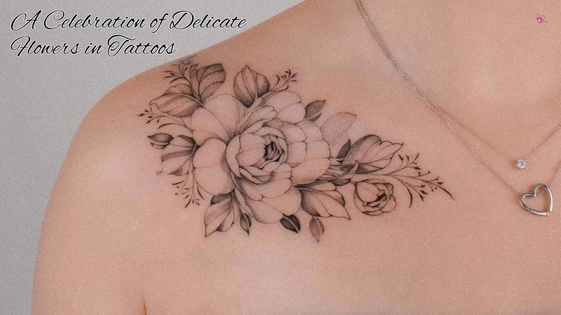A Celebration of Delicate Flowers in Tattoos
