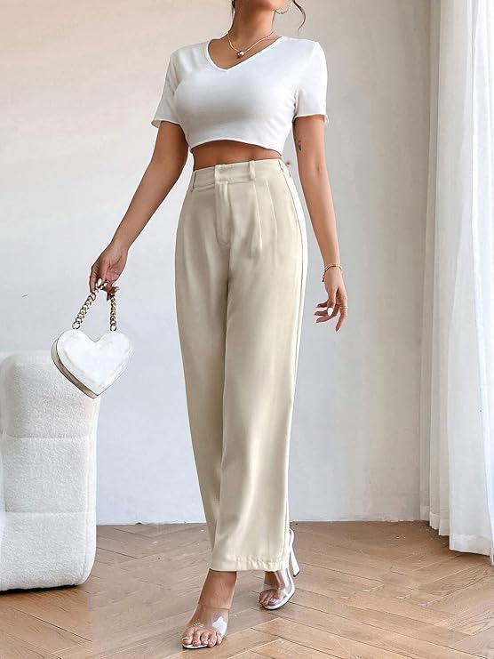 Classic Straight-Leg Trousers