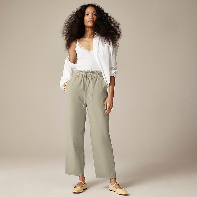 Relaxed Trousers with Drawstrings