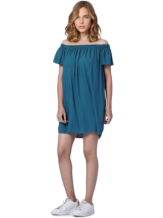 ONLY Women's Viscose A-Line Mini Dress