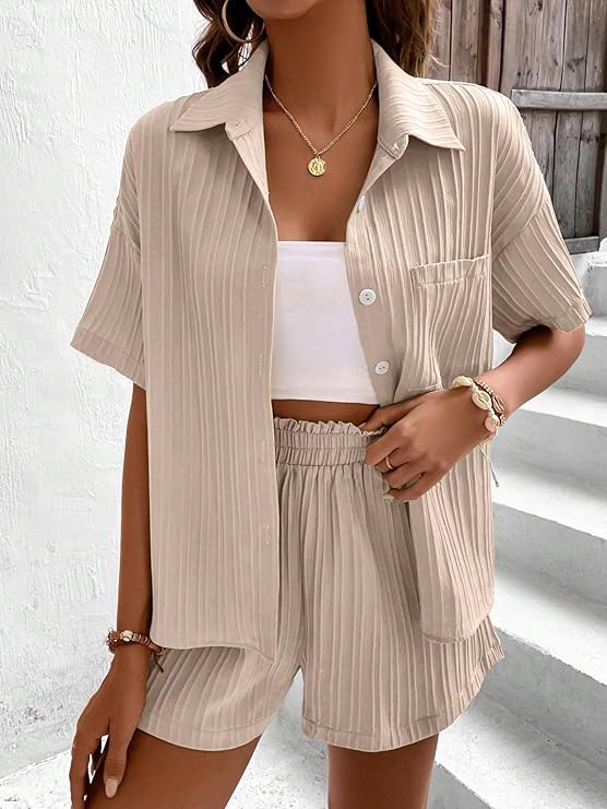 Shorts Casual Two-Piece Set