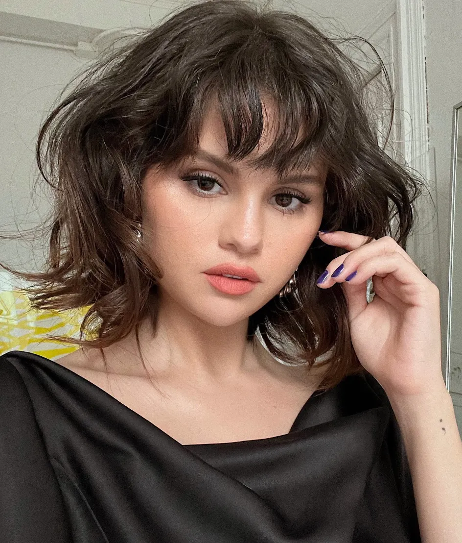 See-Through Bangs Bob