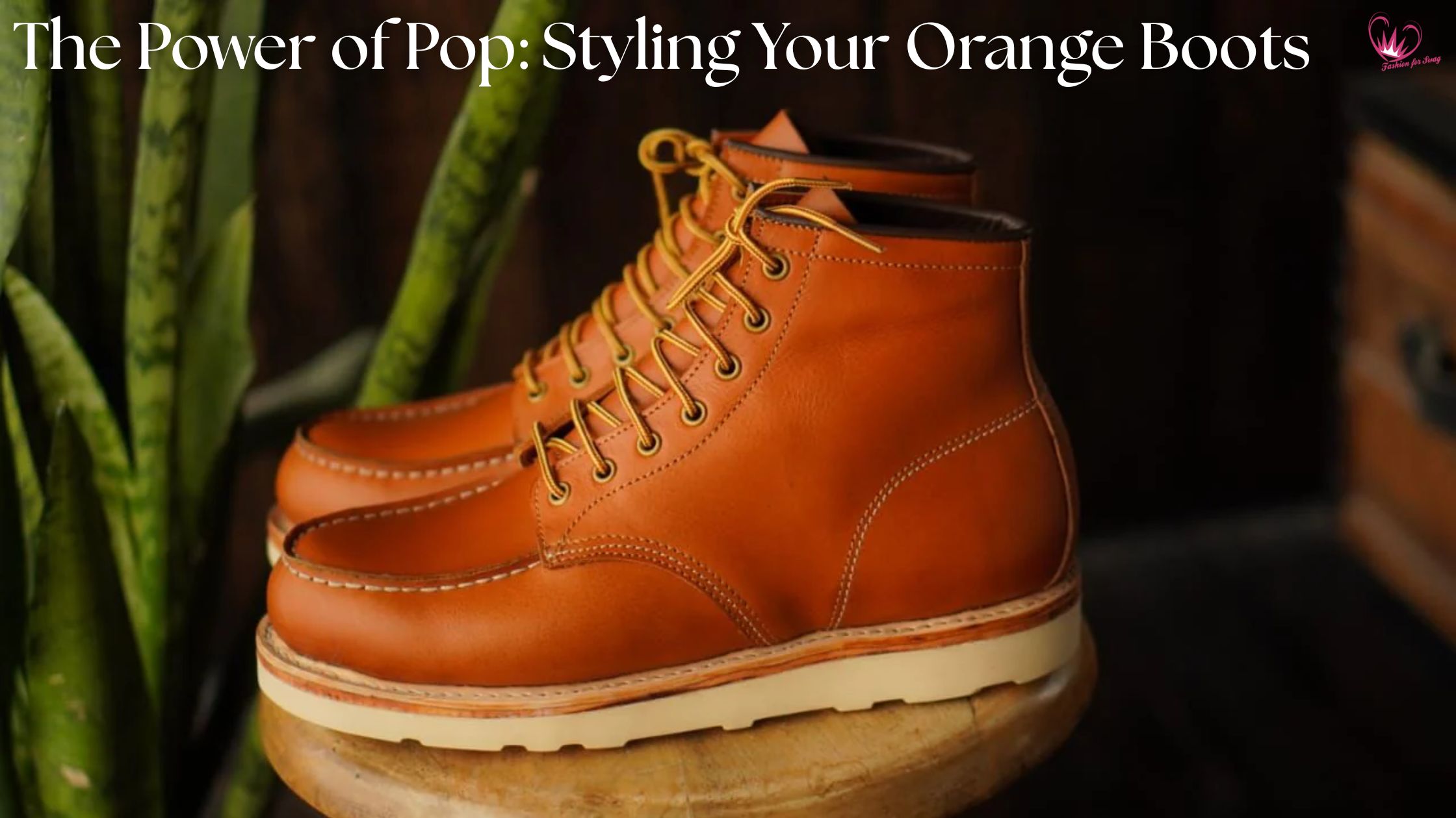 The Power of Pop: Styling Your Orange Boots