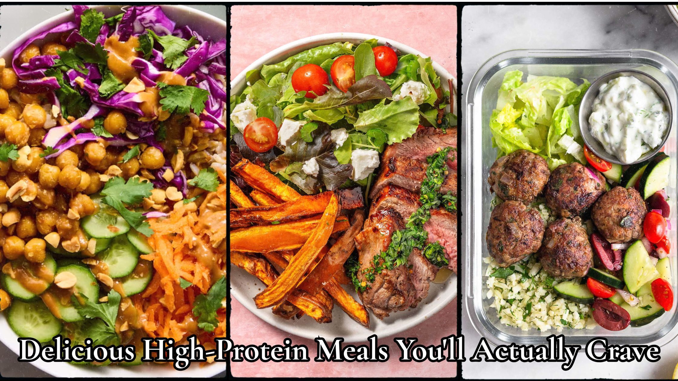 Delicious High-Protein Meals You’ll Actually Crave
