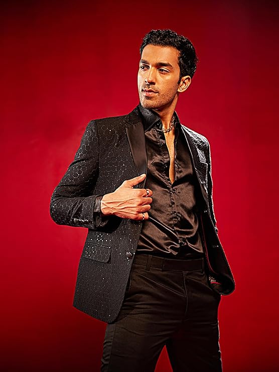 Embroidered Blazer for Men