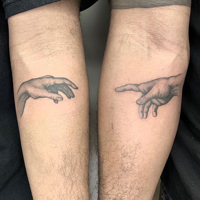 Matching tattoos for men