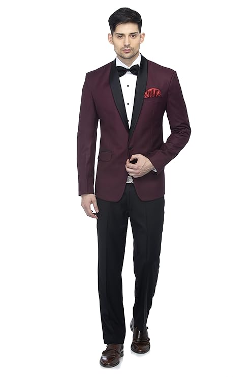 Men's polyester and Viscose Tuxido Blazer