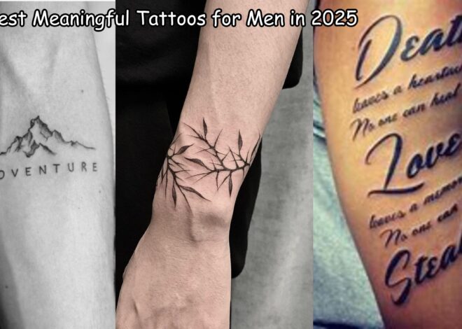 The Best Meaningful Tattoos for Men in 2025