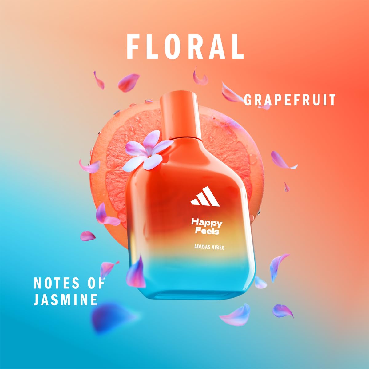 Adidas Vibes Happy Feels Eau De Parfum Liquid for Women