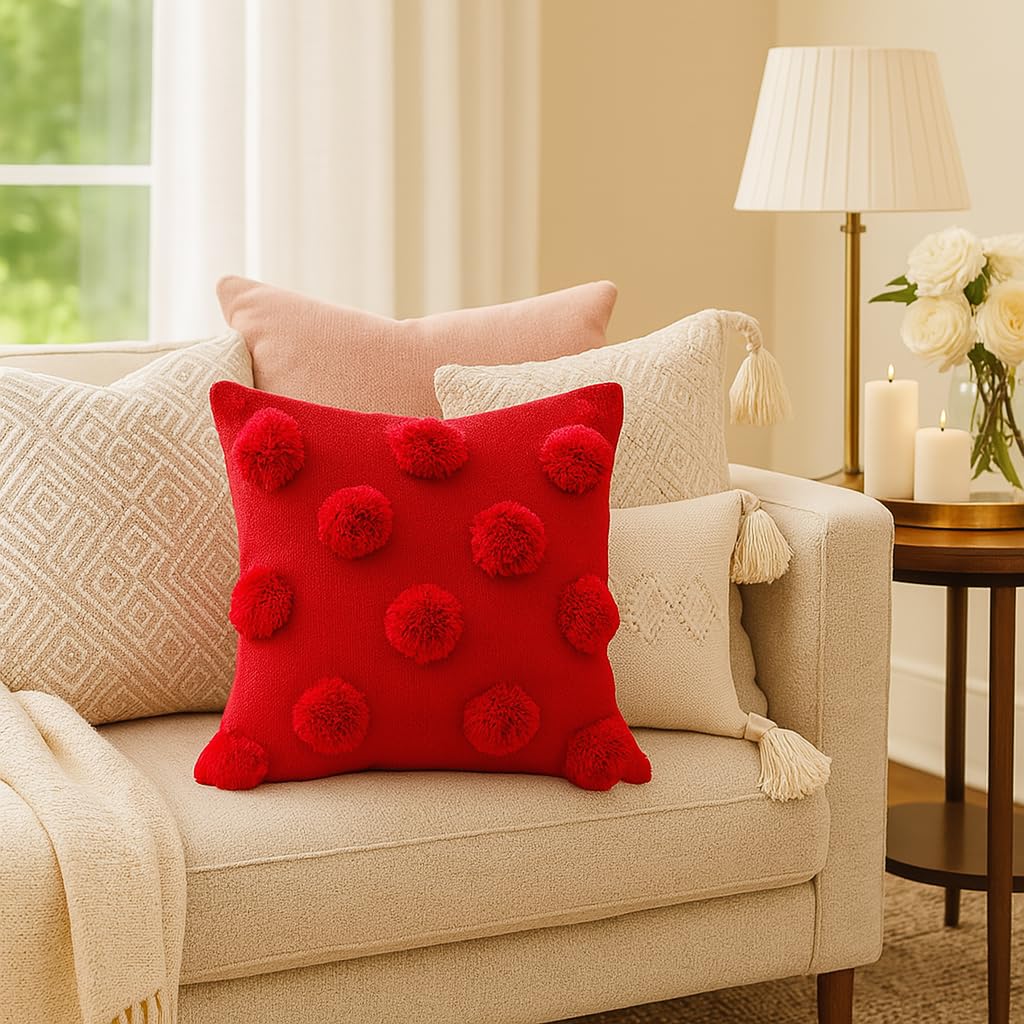 Festive cushions and throws