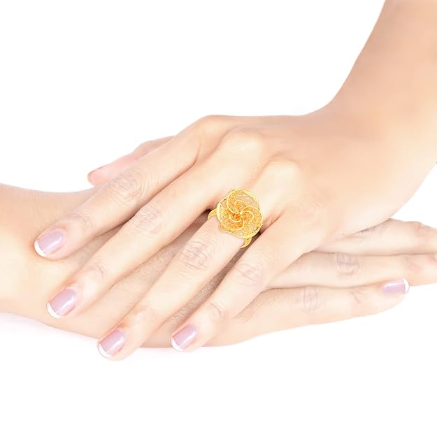 Malabar Gold & Diamonds Gold Ring for Women 22k Pure Gold