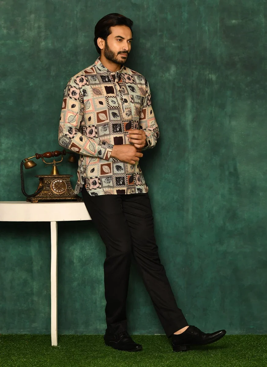 Short and Shirt-Style Kurta