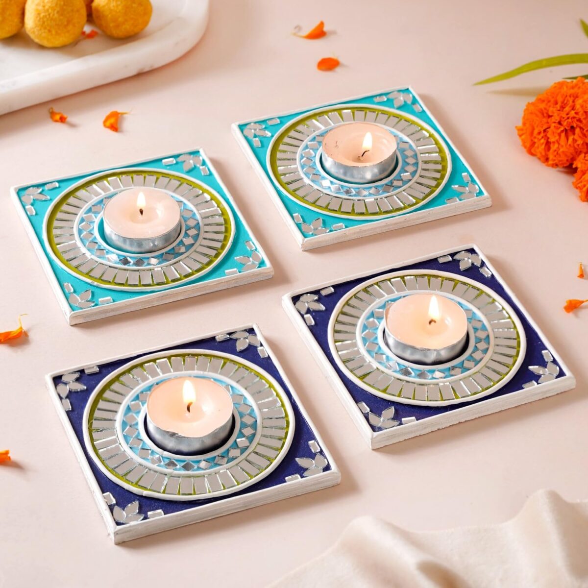 Square Tea Light Holder