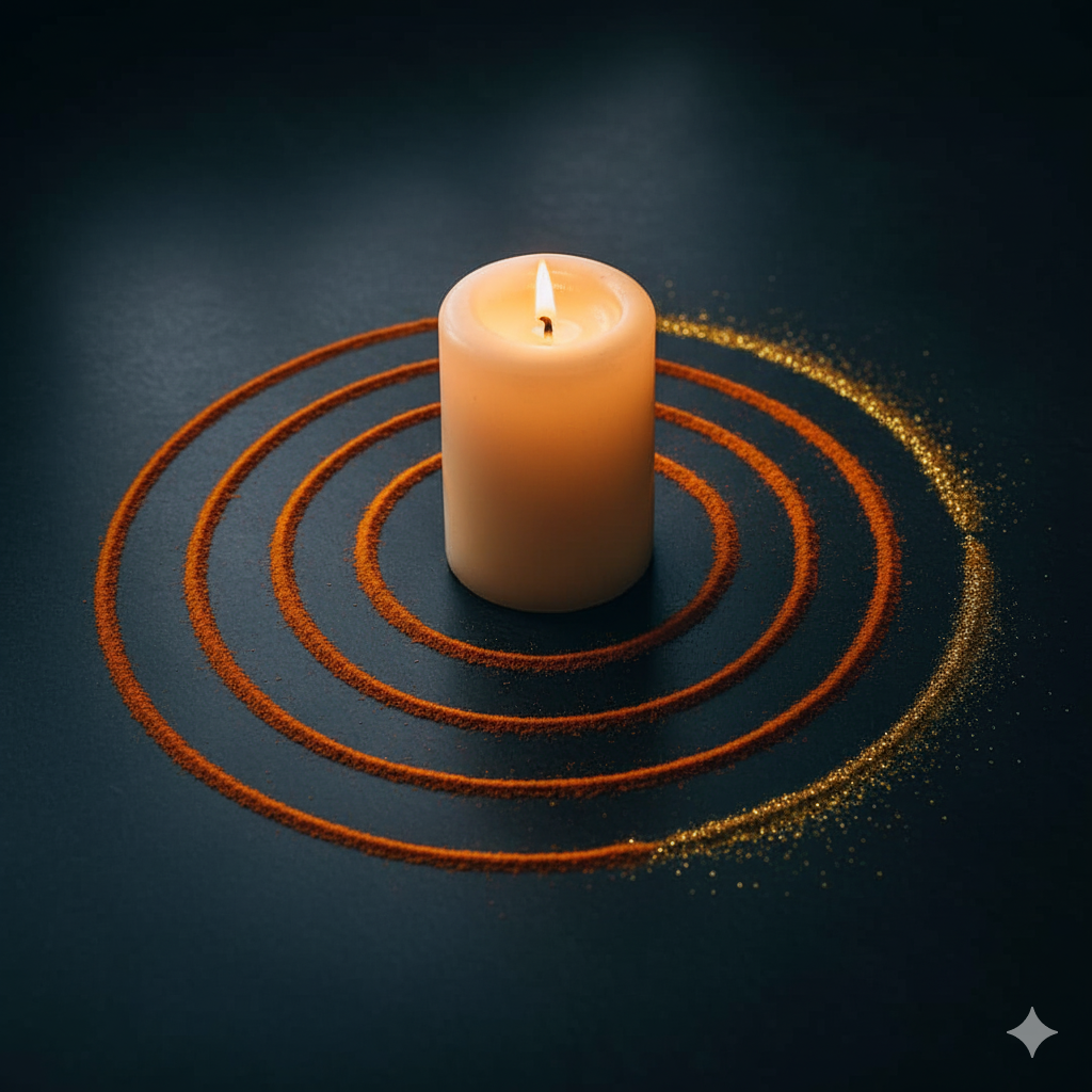 The Clean Spiral (Mandala Effect)
