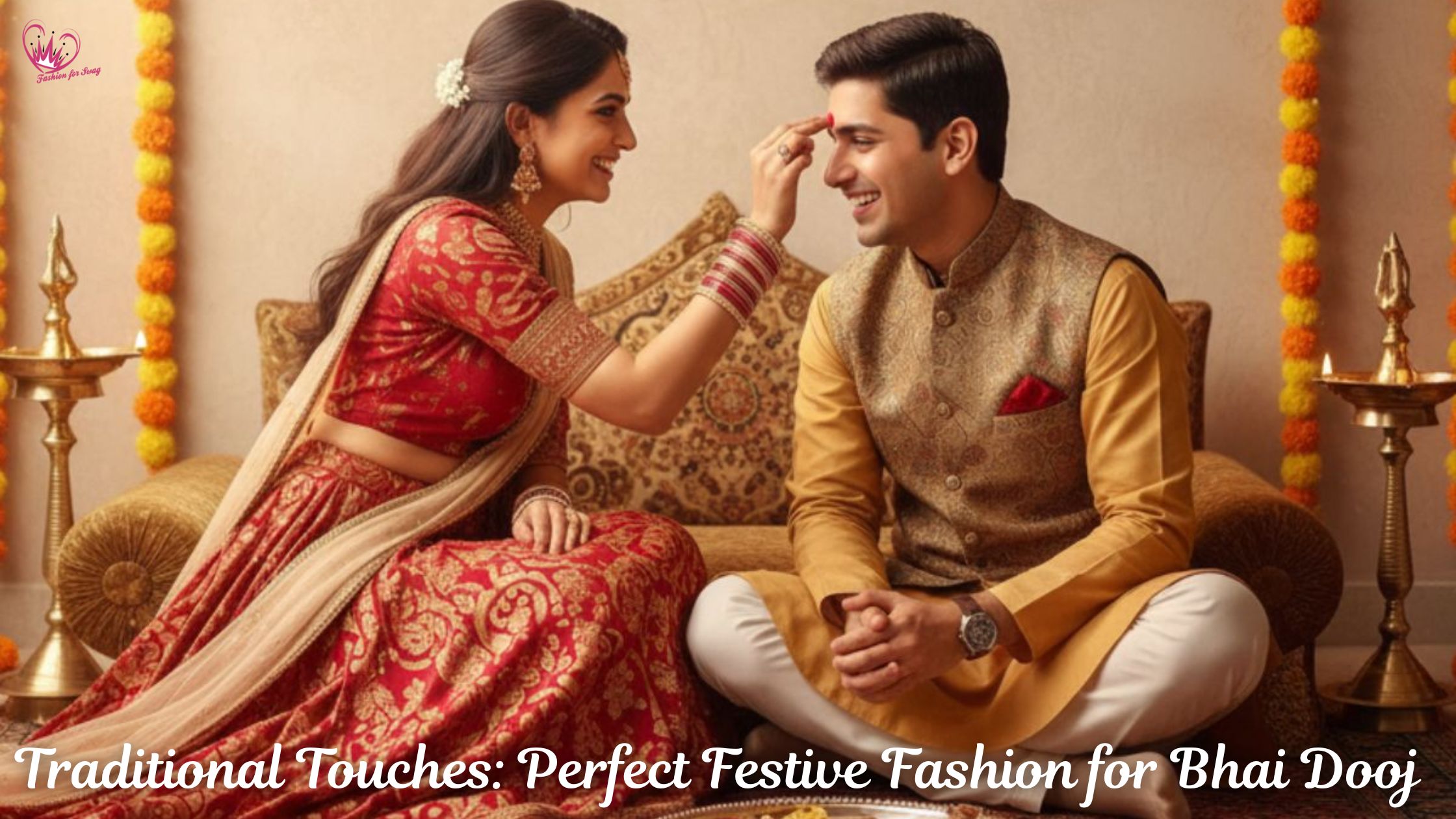 Traditional Touches: Perfect Festive Fashion for Bhai Dooj