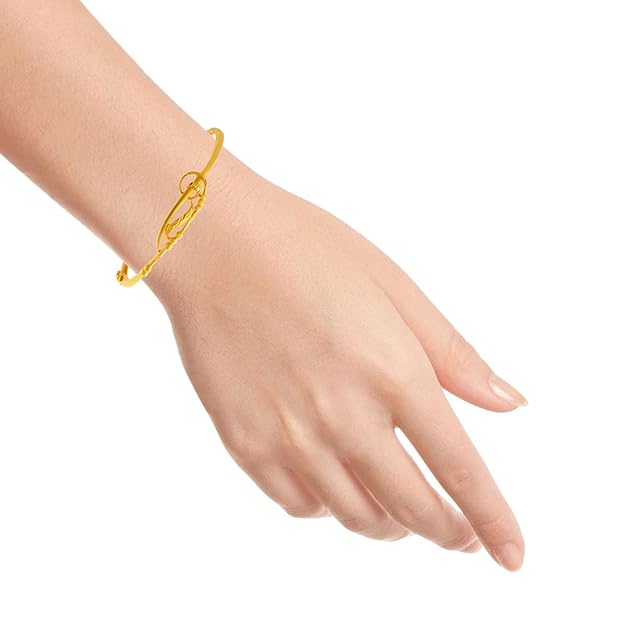 22KT Yellow Gold Bangle for Women