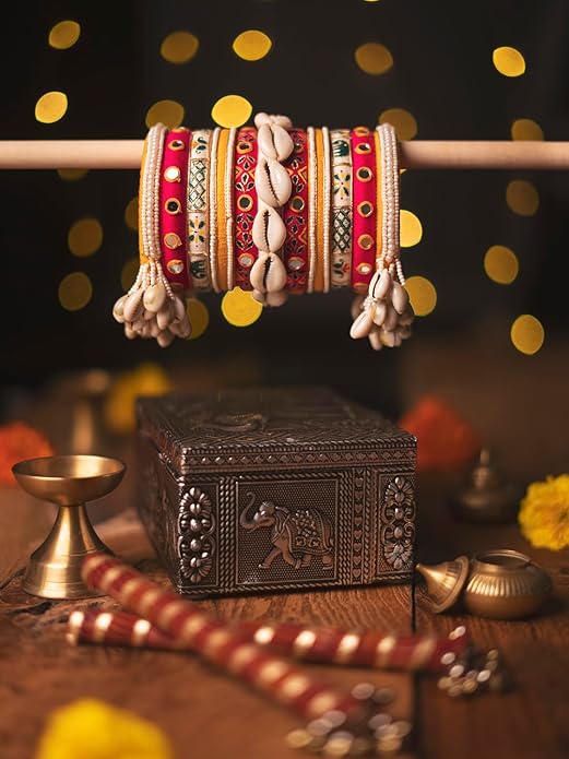 Seashells and Floral Embellishments