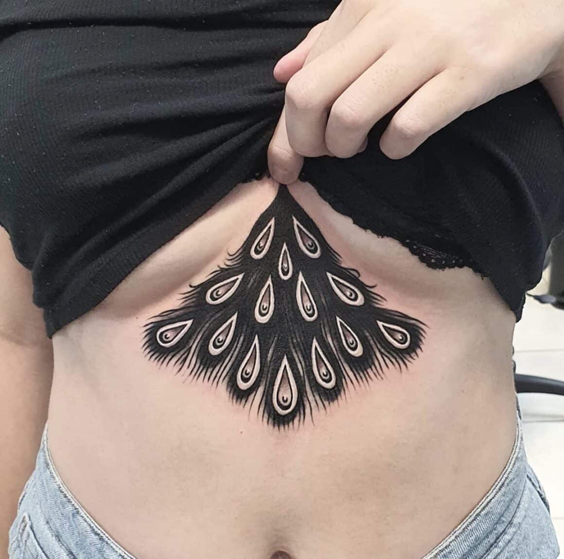 Blackwork Lace Motif