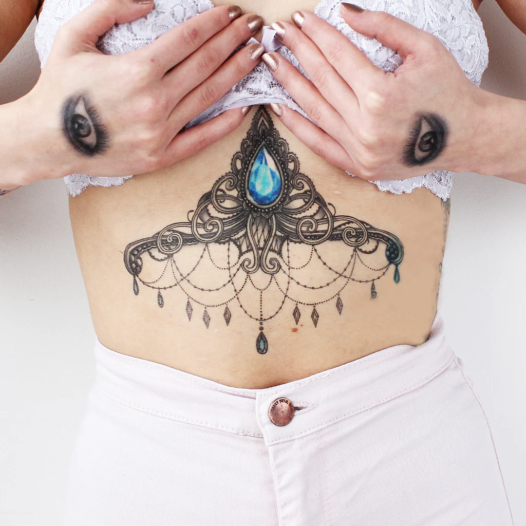 Ornamental Filigree Drop