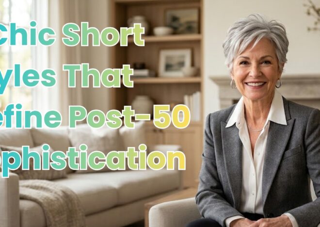 7 Chic Short Styles That Define Post-50 Sophistication