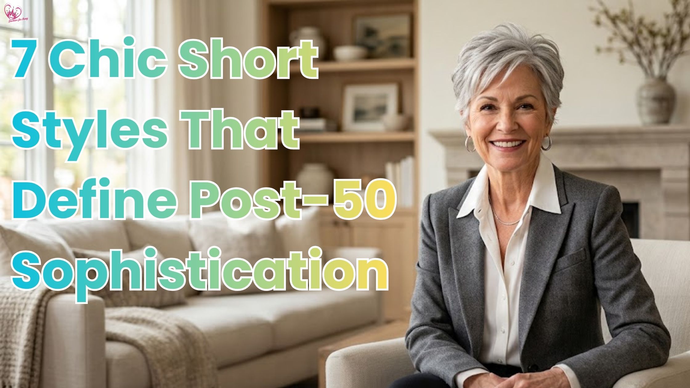 7 Chic Short Styles That Define Post-50 Sophistication