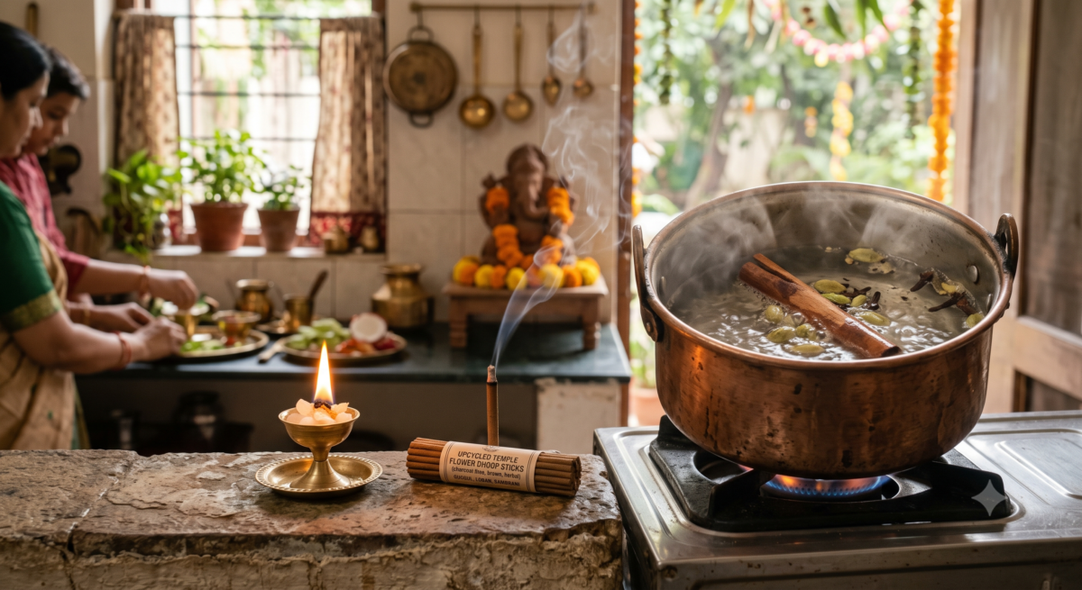 Scent the Air with Herbal Dhoop and Camphor
