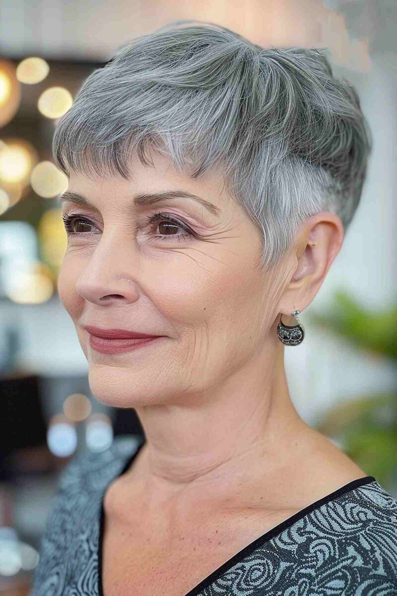 The Sophisticated Side-Swept Crop