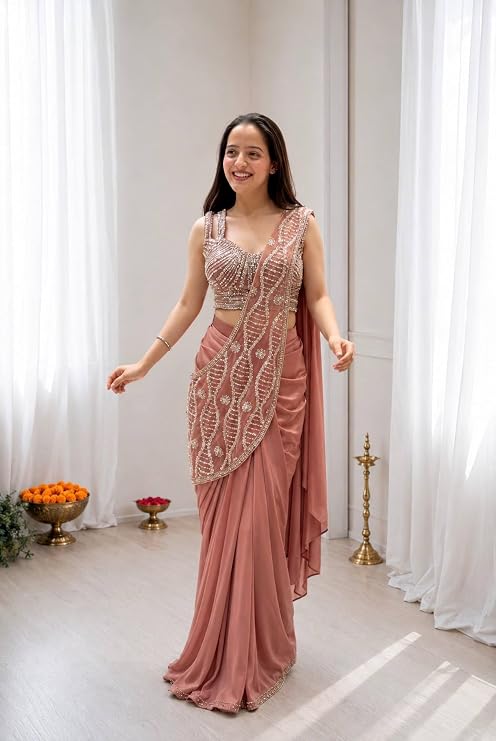 Pre-Draped Saree